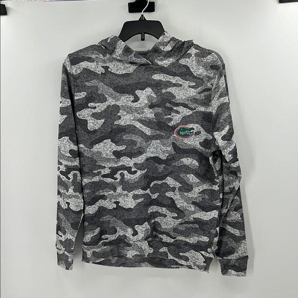 Florida Gators Antigua Camo Hoodie - Gray - Medium - Picture 1 of 6